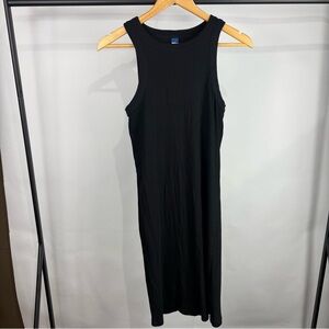 Old Navy Black Ribbed Body-Con Sleeveless Mini Dress Size Large